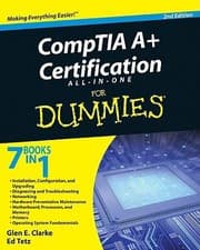 Tapa de CompTIA A Certification AllInOne for Dummies With CDROM
For Dummies Lifestyles Paperback