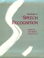 Tapa de Readings in speech recognition
