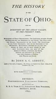 Tapa de The history of the state of Ohio