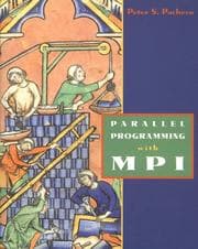 Tapa de Parallel programming with MPI