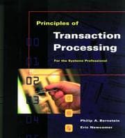 Tapa de Principles of transaction processing
