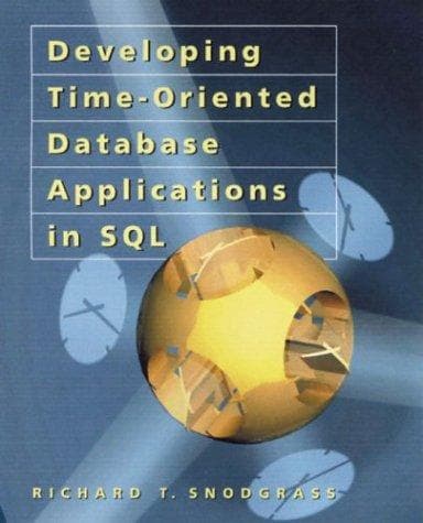 Tapa de Developing time-oriented database applications in SQL
