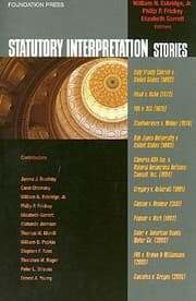 Tapa de Statutory Interpretation Stories