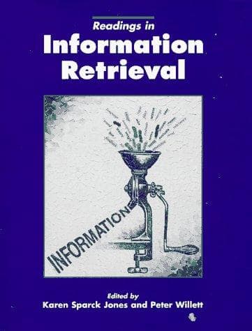Tapa de Readings in information retrieval