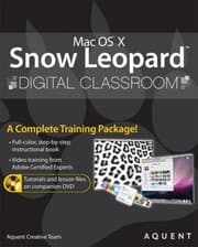 Tapa de Mac Os X Snow Leopard Digital Classroom