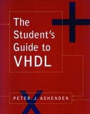 Tapa de The student's guide to VHDL