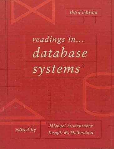 Tapa de Readings in database systems