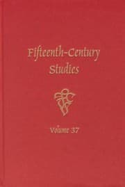 Tapa de FifteenthCentury Studies 37
FifteenthCentury Studies