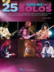 Tapa de 25 Great Classic Rock Guitar Solos