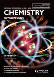 Tapa de International A Level Chemistry Revision Guide For Cie