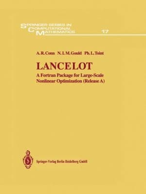 Tapa de Lancelot A Fortran Package For Largescale Nonlinear Optimization Release A