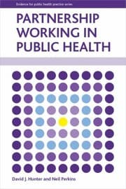 Tapa de Partnership Working In Public Health