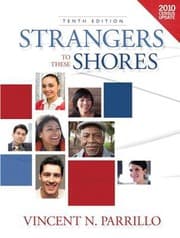 Tapa de Strangers To These Shores Census Update Books A La Carte