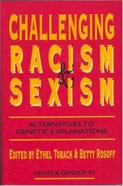 Tapa de Challenging Racism and Sexism
