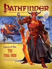 Tapa de The Final Wish
Pathfinder Adventure Path Legacy of Fire