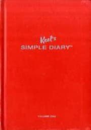 Tapa de Keels Simple Diary Volume One Red