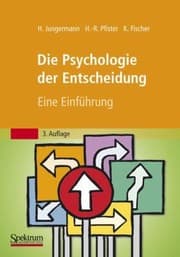 Tapa de Die Psychologie Der Entscheidung Eine Einfhrung