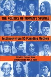 Tapa de The Politics of Women's Studies