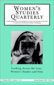 Tapa de Women Studies Quarterly, Spring/Summer 2002: Looking Across the Lens