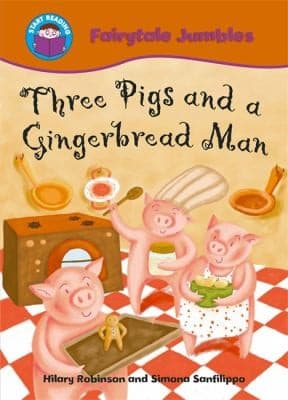 Tapa de Three Pigs And A Gingerbread Man