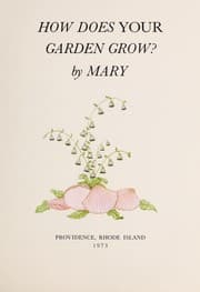 Tapa de How does your garden grow?