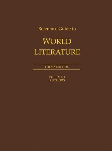 Tapa de Reference guide to world literature