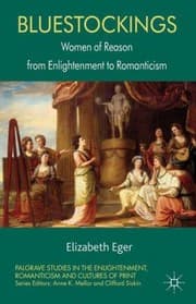Tapa de Bluestockings Women Of Reason From Enlightenment To Romanticism