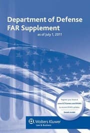 Tapa de Department Of Defense Far Supplement As Of July 1 2011
