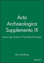 Tapa de ACTA Archaeologica Supplementa IX