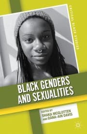 Tapa de Black Genders and Sexualities
Critical Black Studies
