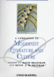 Tapa de A Companion To Modernist Literature And Culture