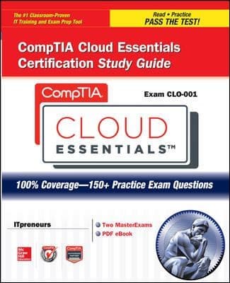 Tapa de Comptia Cloud Essentials Certification Study Guide