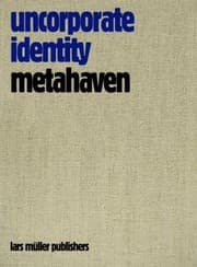 Tapa de Metahaven Uncorporate Identity