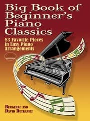 Tapa de Big Book Of Beginners Piano Classics 83 Favorite Pieces In Easy Piano Arrangements