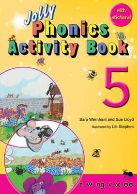 Tapa de Jolly Phonics Activity Book 5