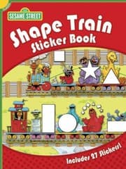 Tapa de Sesame Street Classic Shape Train Sticker Book