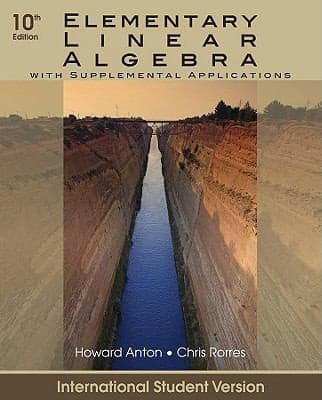 Tapa de Elementary Linear Algebra with Supplemental Applications