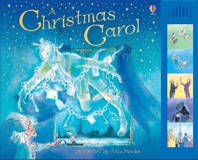 Tapa de A Christmas Carol Illustrated by Alan Marks