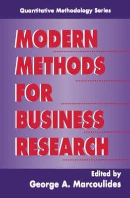 Tapa de Modern Methods For Business Research