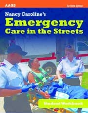 Tapa de Nancy Carolines Emergency Care in the Streets Student Workbook
