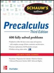 Tapa de Schaums Outline of Precalculus 3rd Edition
            
                Schaums Outlines