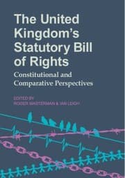 Tapa de The United Kingdoms Statutory Bill Of Rights Constitutional And Comparative Perspectives