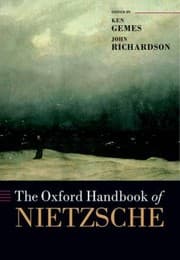 Tapa de The Oxford Handbook Of Nietzsche