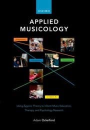 Tapa de Applied Musicology Using Zygonic Theory To Inform Music Education Therapy And Psychology Research