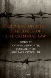 Tapa de Prevention And The Limits Of The Criminal Law