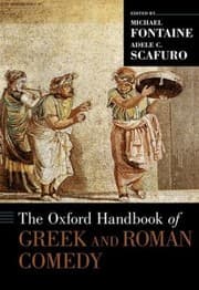 Tapa de The Oxford Handbook Of Greek And Roman Comedy