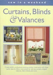 Tapa de Curtains, Blinds & Valances (Sew in a Weekend Series)