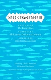 Tapa de Greek Tragedies 3 Aeschylus
