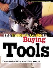 Tapa de The insider's guide to buying tools