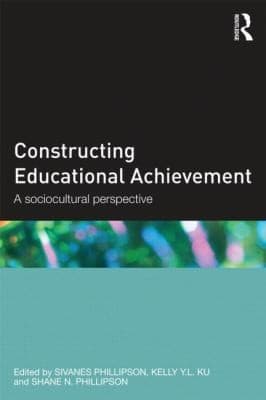 Tapa de Constructing Educational Achievement A Sociocultural Perspective